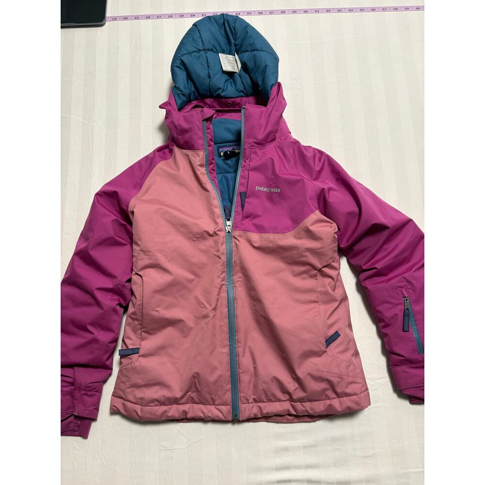 Patagonia Girls Hooded Insulated Ski Snow Jacket